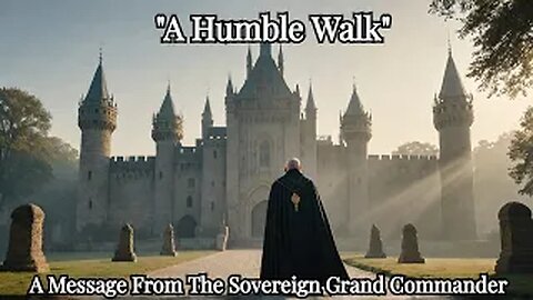 "A Humble Walk"- A Message From the Sovereign Grand Commander