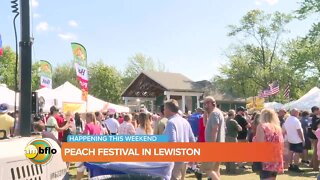 The Niagara County Peach Festival is this weekend