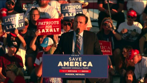 Adam Laxalt Remarks at Save America Rally in Minden, NV - 10/8/22