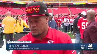 Chiefs draft picks introduced to Arrowhead, fans