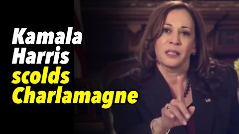 Kamala Harris scolds Charlamagne