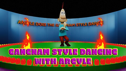 Argyle Dances Gangnam Style