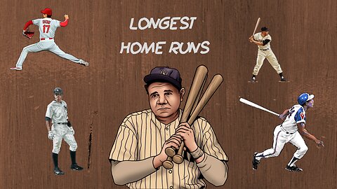 MLB Longest Home Runs Compilation