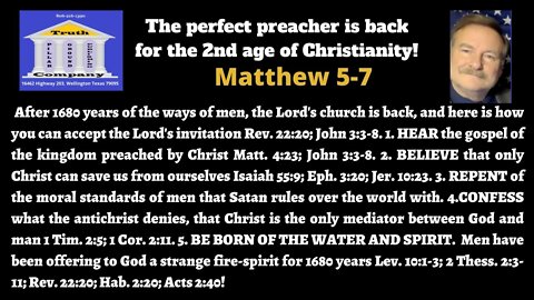 SATAN LIED TO US ABOUT OUR ABILITY TO PREACH LIKE CHRIST GEN. 2:17-4:16. MEN TRYING TO STAND BETWEEN GOD AND MAN IS THE CAUSE OF HUMAN SUFFERING!