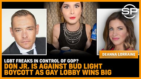 LGBT FREAKS In CONTROL Of GOP? Don Jr. Is AGAINST Bud Light Boycott As GAY Lobby WINS BIG