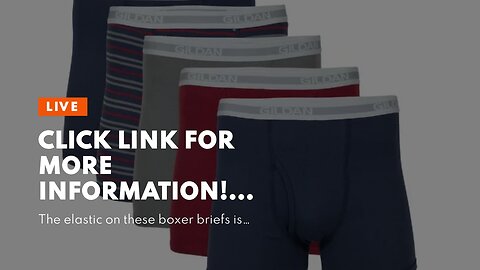 Click link for more information! Gildan Men's Underwear Boxer Briefs, Multipack
