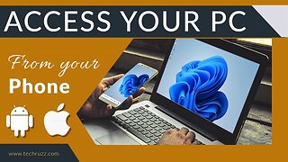 How to Access Your PC From Your Phone | Control Your PC From Your Android Phone/iPhone
