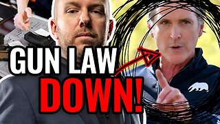 Federal Court STRIKES DOWN California Gun Law! Cali Targeting 2nd amendment Loses on 1st Amendment