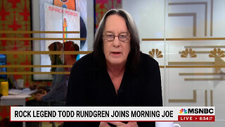 October 26, 2022 - Todd Rundgren Talks Music, Creativity & Political Culture on 'Morning Joe'