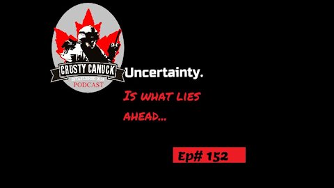 Ep# 152 Uncertainty is what lies ahead…