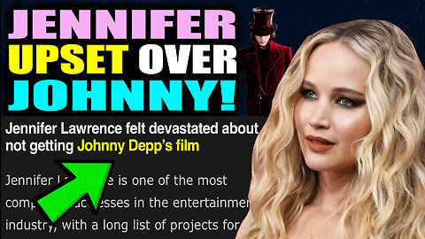Jennifer Lawrence UPSET by Johnny Depp Movie?