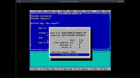 The FreeDOS Command Line