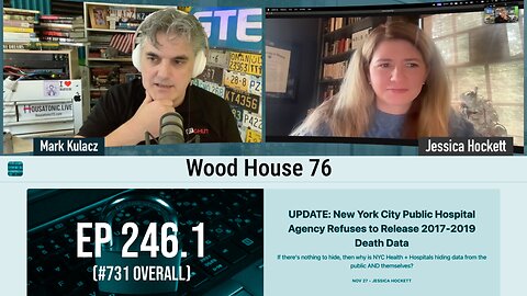 Interview w Jessica Hockett (Wood House 76) on 2020 New York City health data (and more) (Ep 246.1)