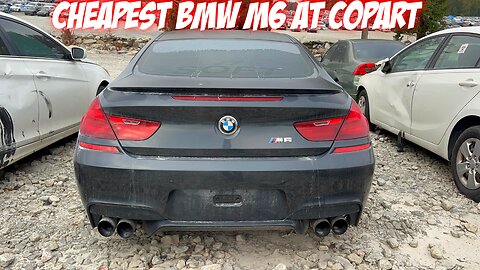 THIS MAY BE THE CHEAPEST BMW M6 I'VE SEEN IN COPART! *ENGINE IS MISFIRING*