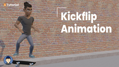 How to make a skateboard kickflip animation in Blender [3.2]