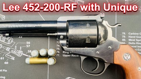 Ruger Blackhawk Bisley 45 Colt Lee 452-200-RF with Unique