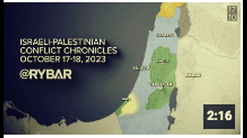 ❗️🇮🇱🇵🇸🎞 Israeli-Palestinian conflict chronicles: October 17-18, 2023