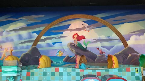 The Little Mermaid, Ariels Undersea Adventure ride Disneyland