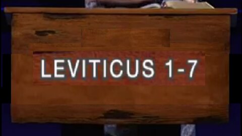Leviticus 1-7! 10/12/2022