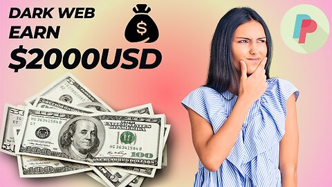 Dark web paypal vendor earn $2000USD only @ $209USD Watch this very fantastic tutorial Eid Offer ,