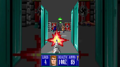 ⬇️ Ranking ⬆️ 🐺Wolfenstein 3D🐺 Maps E3M2 Officially Disorderly #shorts