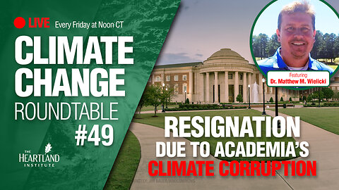 Resignation Due to Academia's Climate Corruption