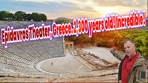 Epidavros Theater, Greece. 2,300 years old! Incredible!