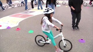 Bike & Roll to School Day today