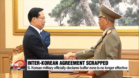 S. Korea declares buffer zone is no longer effective after N. Korea fires artillery shells