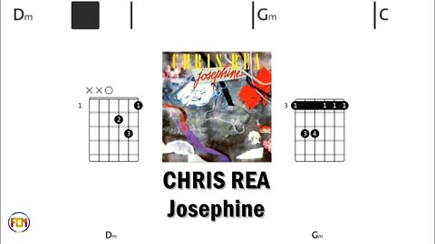 CHRIS REA Josephine - (Chords & Lyrics like a Karaoke) HD