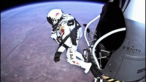 A Man Jumped From Space [World Record Supersonic Freefall]