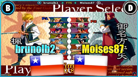 The Last Blade 2 (brunolb2 Vs. Moises87) [Brazil Vs. Chile]