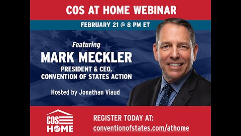 COS at Home with Mark Meckler: February 2024