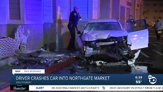Car crashes into Northgate Market in Southcrest