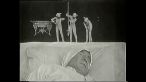 Dream of a Rarebit Fiend (1906) Silent Movie Public Domain