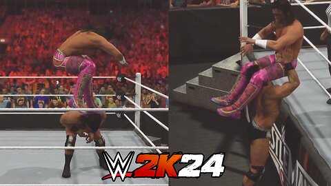 WWE 2K24: Seth "Freakin" Rollins VS Drew McIntyre - World Title Match