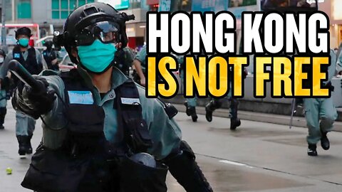 US Says Hong Kong Is Not Free