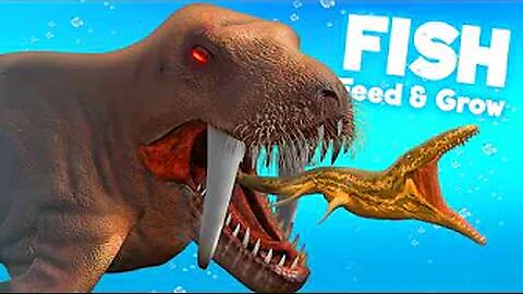 The *NEW* WALRUS is EXTREMELY OVERPOWERED! | Feed And Grow Fish