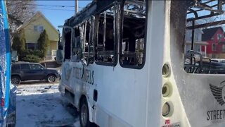 Street Angels' buses destroyed in fire
