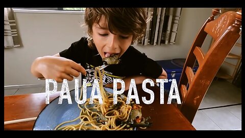 Josh James Paua Pasta Recipe - Eeling - Motorbikes with Sonny Jim and some other stuff