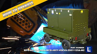 How to Operate the 45 KVA Portable Power Distribution Station Military Trailer