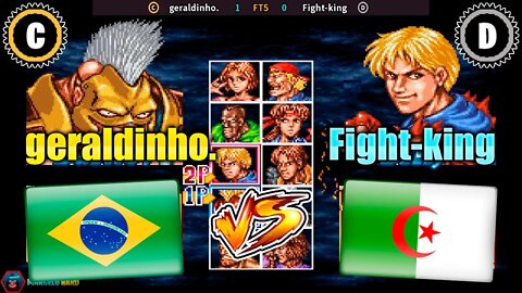Double Dragon (geraldinho. Vs. Fight-king) [Brazil Vs. Algeria]