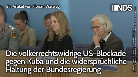 Völkerrechtswidrige US-Blockade gegen Kuba und widersprüchliche Haltung der Bundesregierung | Warweg