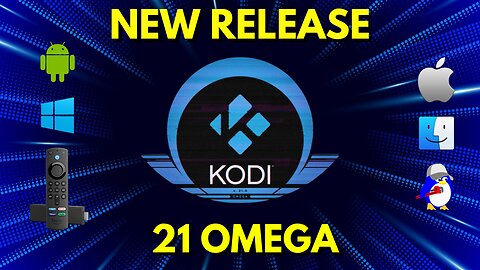 Install Kodi 21 Omega