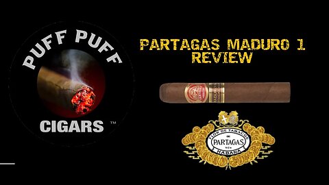 Cigar review Partagas Maduro # 1