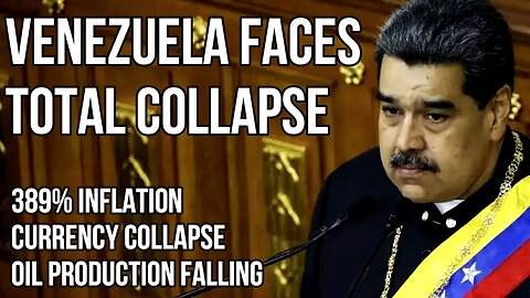 VENEZUELA Faces Total Collapse. 398% Inflation & Cash Crisis but USA Considers Lifting Sanctions.