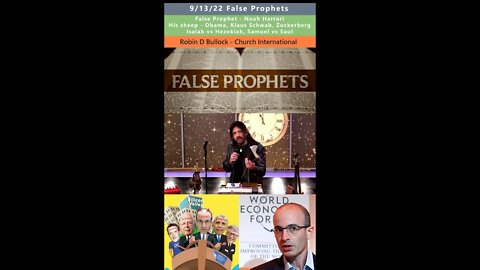 Who are False Prophets - Robin D Bullock 9/13/22