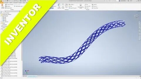 Erweiterter Stent - Advanced Stent - Inventor 2024 Training - Part Design