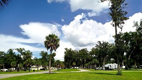 Lucky Charm RV Park - Old Town FL - Drive Through