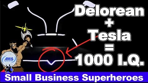 DeLorean's New EV!! DMC Licensing Tesla Powertrain?? Delorean + Tesla = 1000 IQ Move!